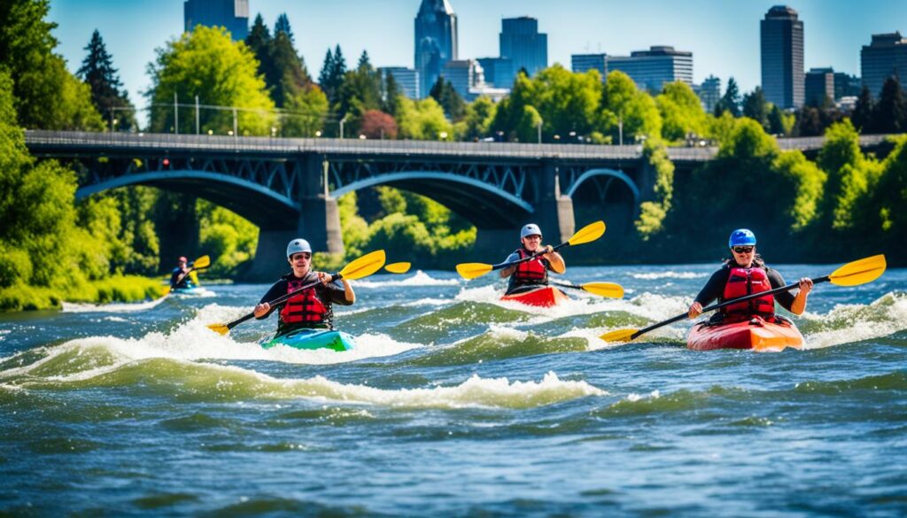 Willamette River paddle sports Willamette River paddle sports