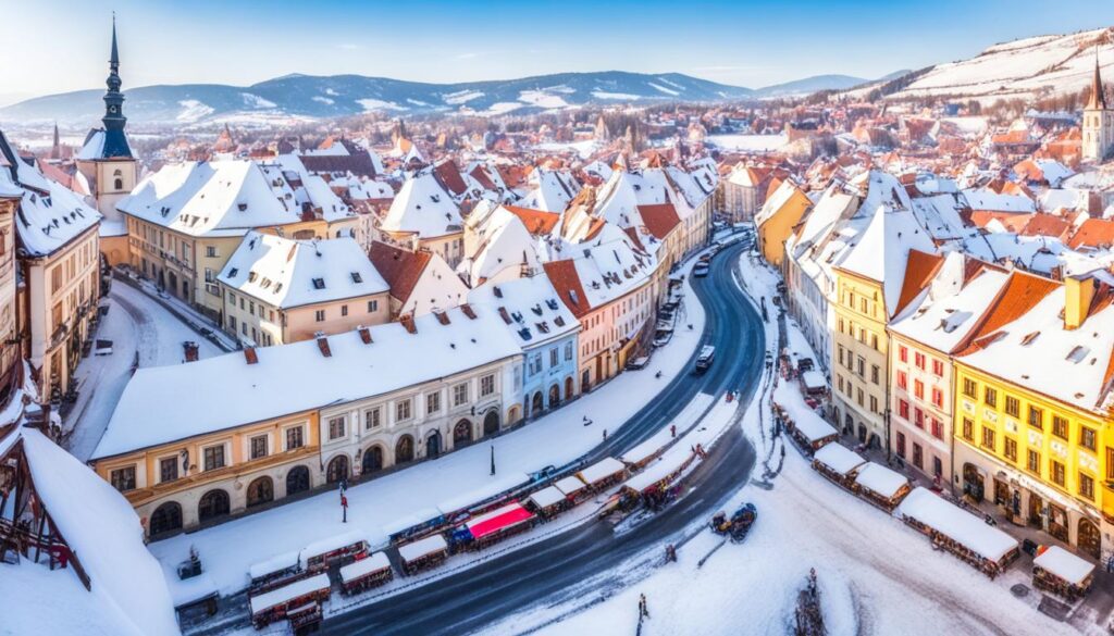 Winter in Sibiu Winter in Sibiu