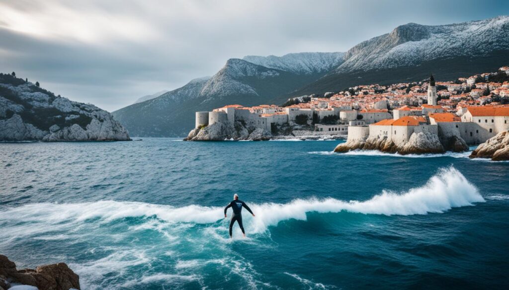 Winter swimming safety Dubrovnik Winter swimming safety Dubrovnik