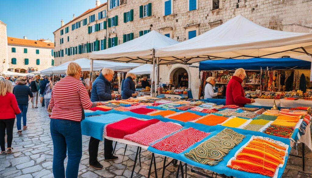 artisan market Dubrovnik artisan market Dubrovnik
