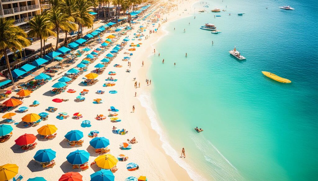 beach in Budva beach in Budva