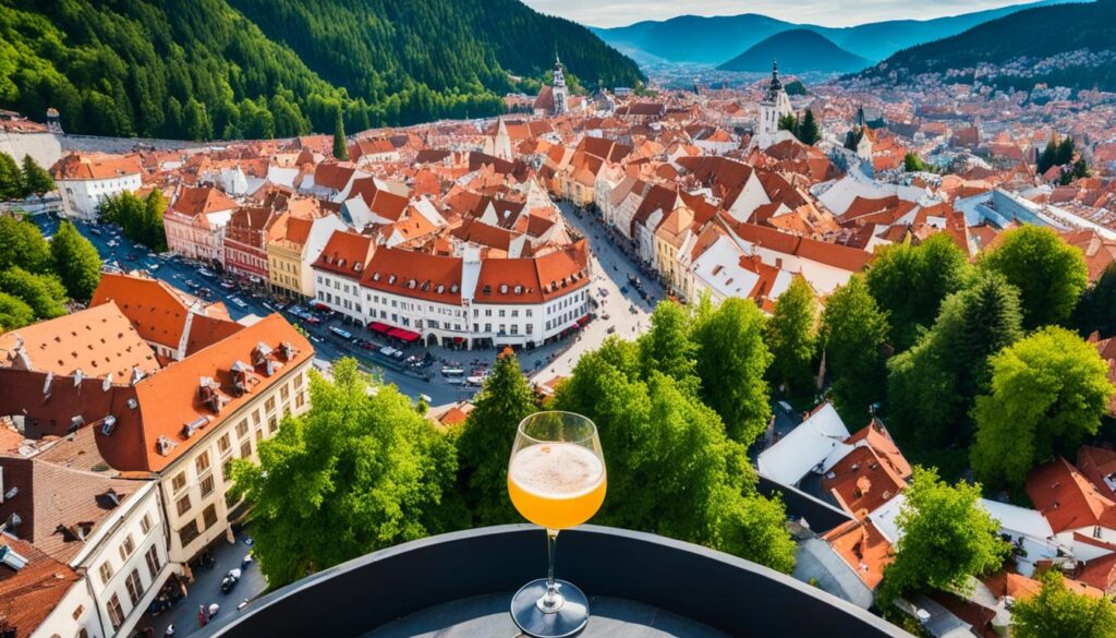 best panoramic view Brasov best panoramic view Brasov