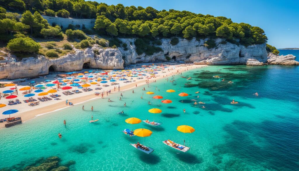 best places to swim in Pula best places to swim in Pula