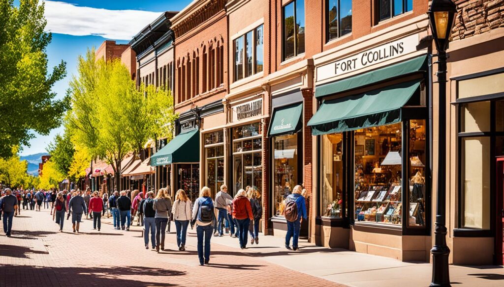 downtown Fort Collins shopping downtown Fort Collins shopping