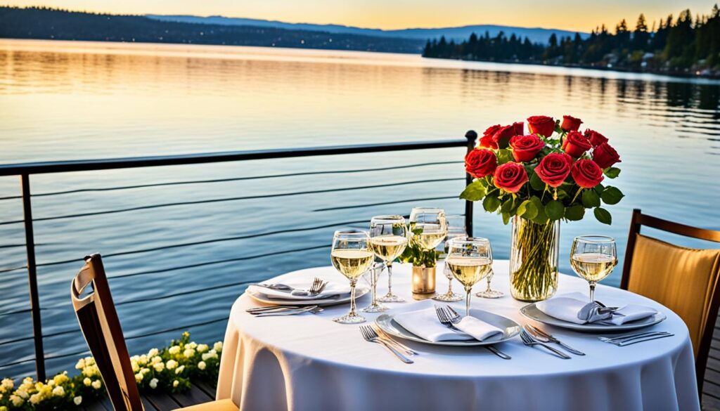 fine dining by the water in Bellevue fine dining by the water in Bellevue