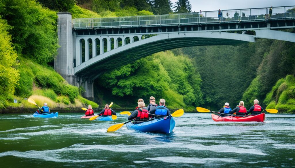 guided kayak tours Ballard Locks guided kayak tours Ballard Locks