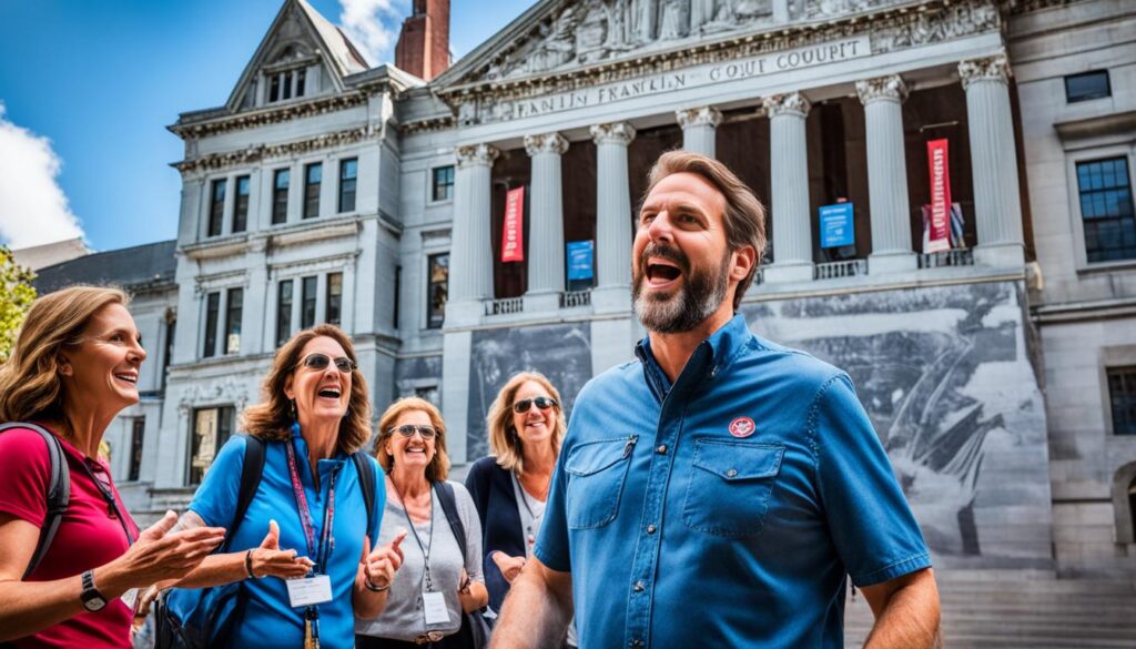 guided tours Franklin Court & Museum guided tours Franklin Court & Museum