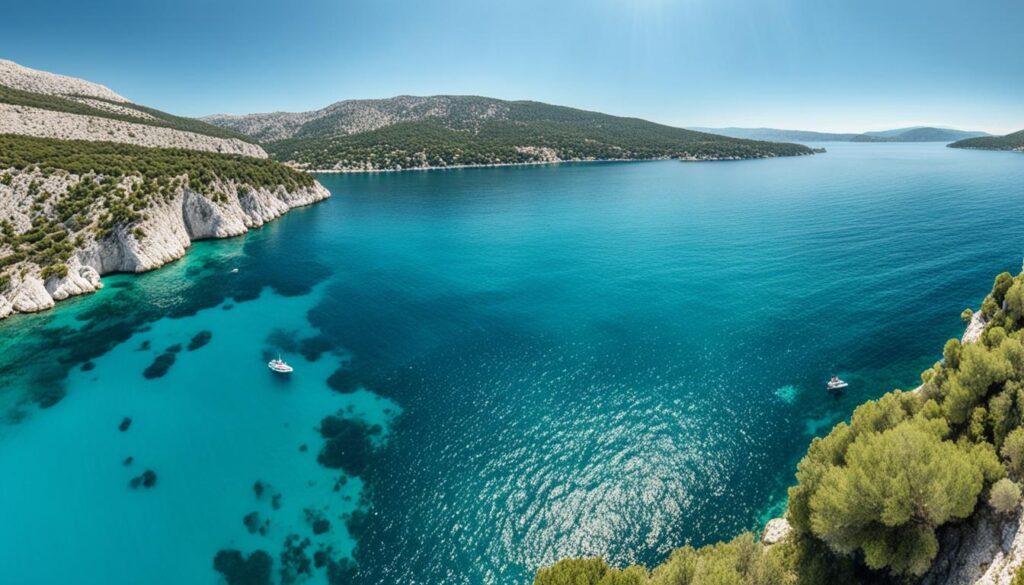 islands from Split islands from Split