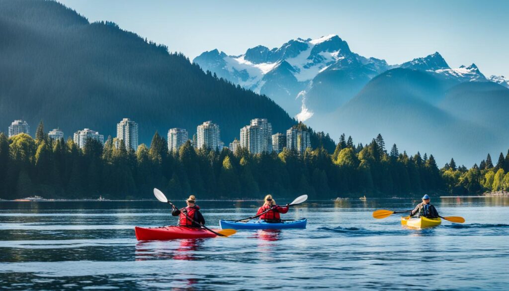 kayaking Vancouver kayaking Vancouver