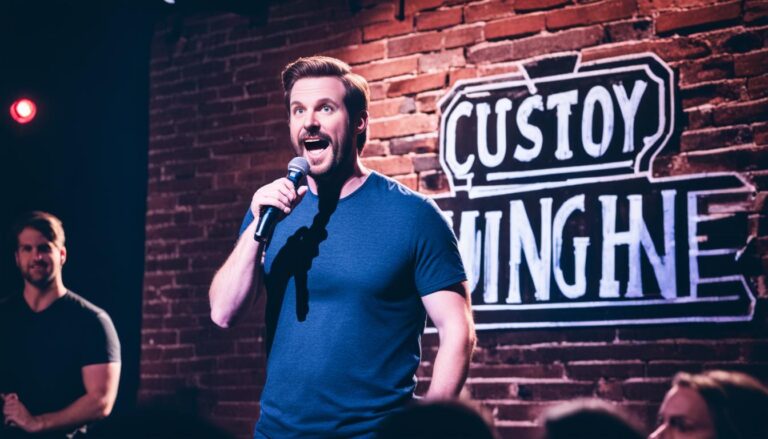 live comedy shows in Richmond's Shockoe Bottom