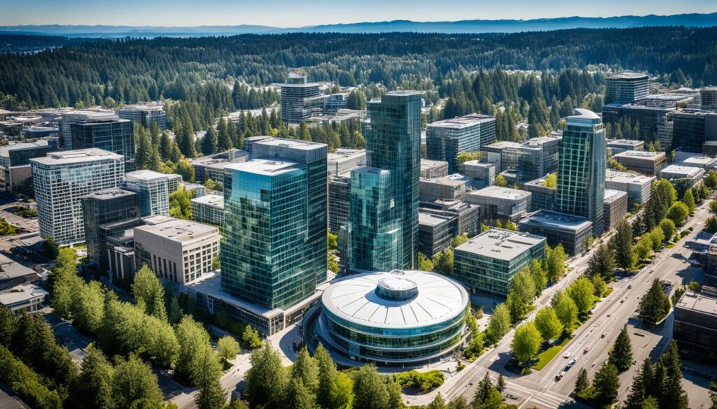 modern architectural landscape Bellevue modern architectural landscape Bellevue