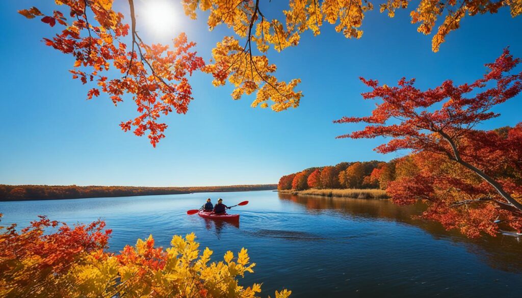 must-do fall foliage paddling trips Cape Cod