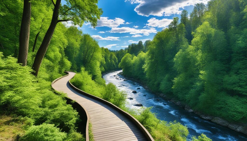 outdoor walking paths by the river outdoor walking paths by the river