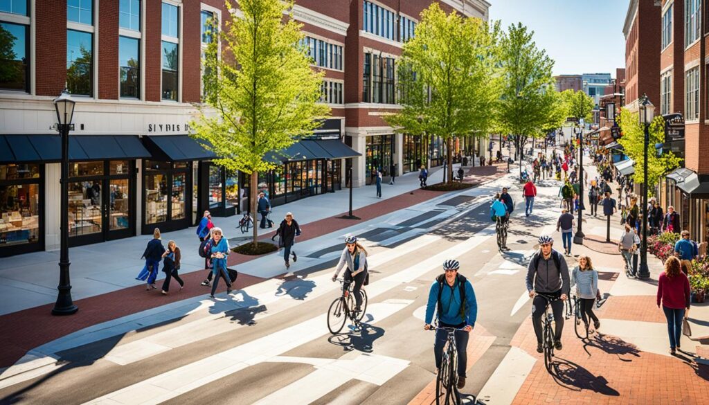 pedestrian-friendly areas pedestrian-friendly areas