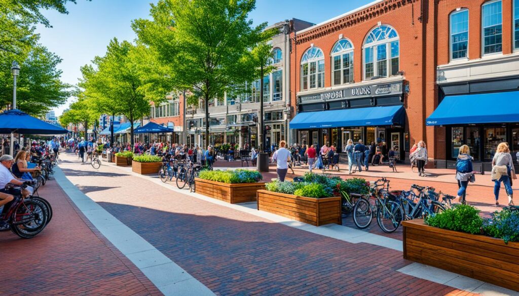 pedestrian-friendly areas pedestrian-friendly areas