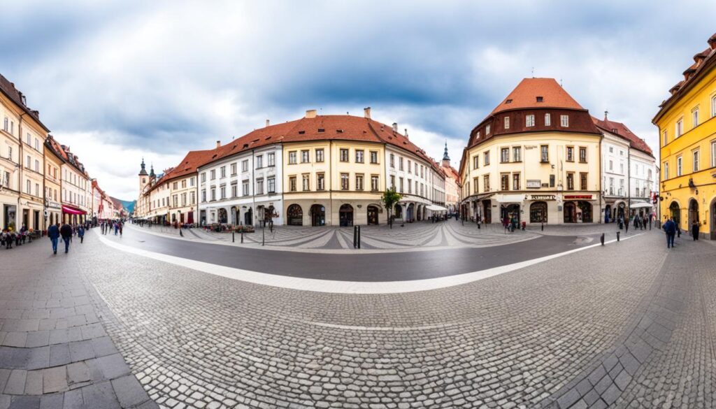 pedestrian infrastructure in Sibiu pedestrian infrastructure in Sibiu