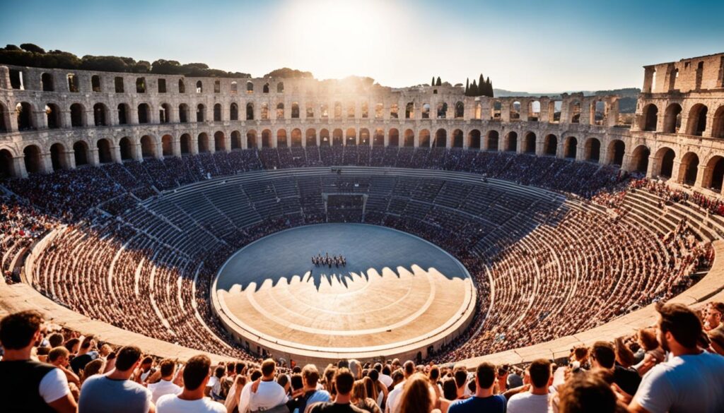 pula amphitheater history pula amphitheater history