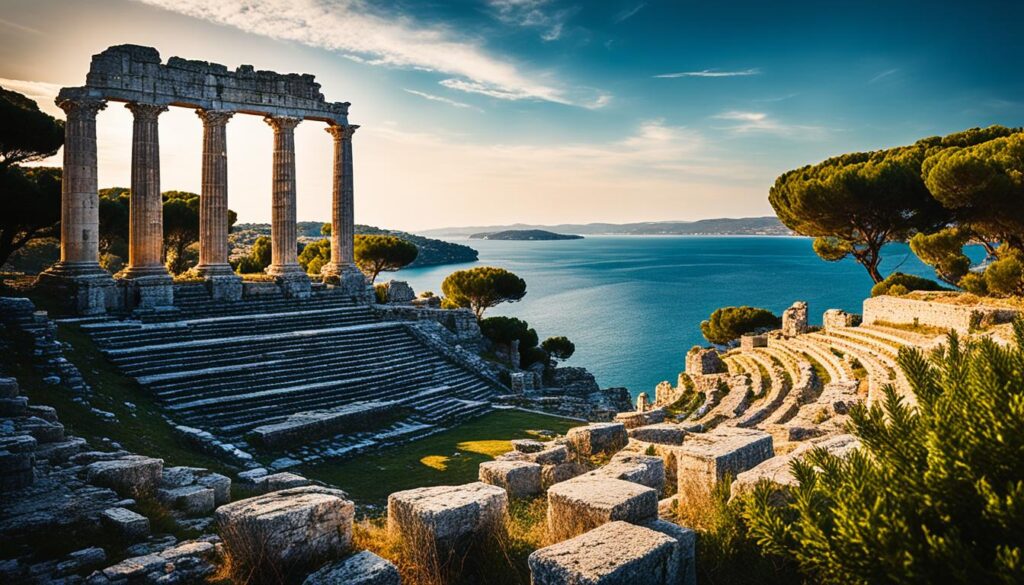 pula roman ruins pula roman ruins
