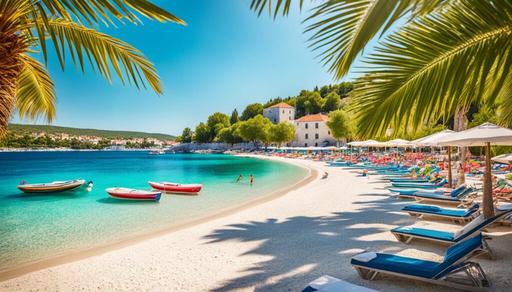 relaxing beaches near Split relaxing beaches near Split