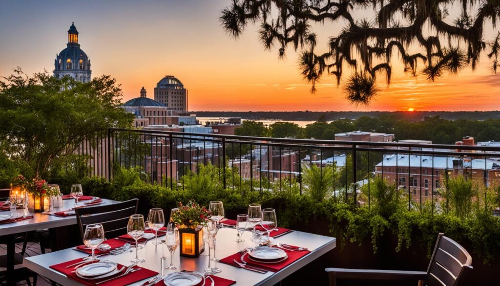rooftop dining Savannah rooftop dining Savannah