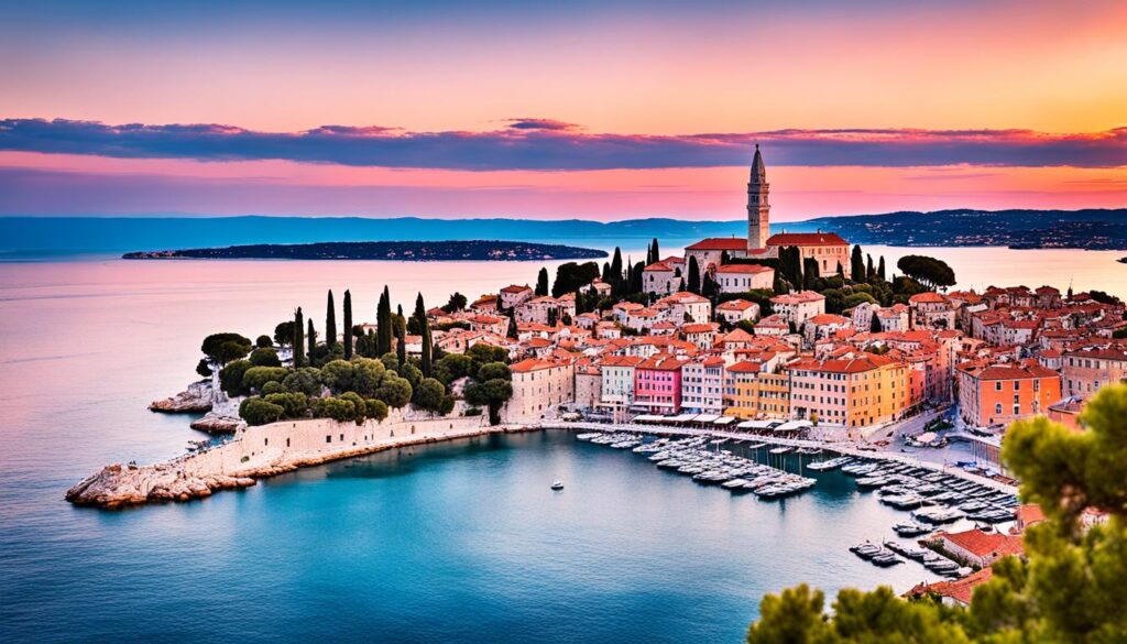 rovinj panoramic viewpoint rovinj panoramic viewpoint