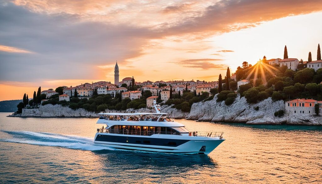 rovinj sunset cruise rovinj sunset cruise