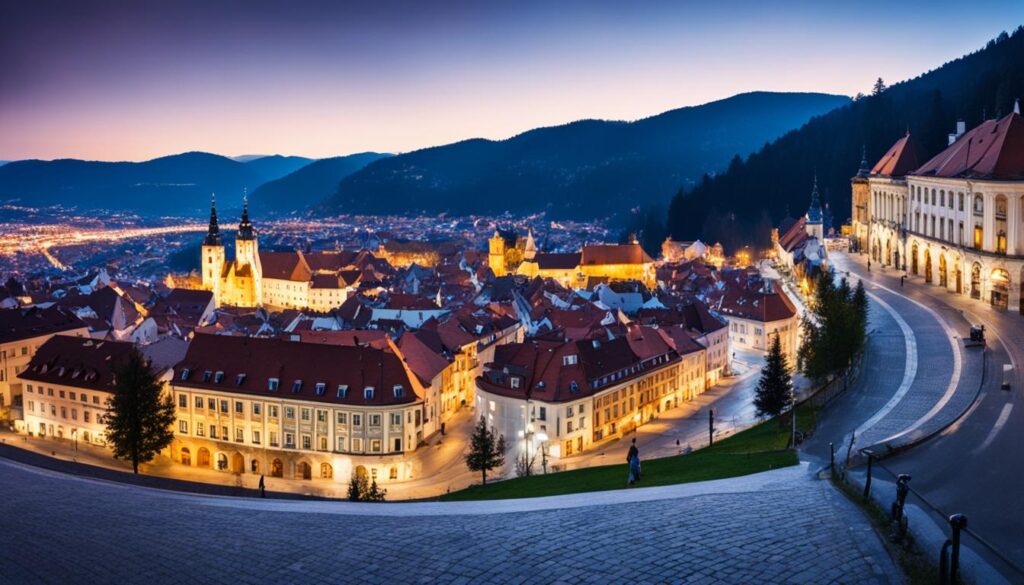 safety in Brasov at night safety in Brasov at night