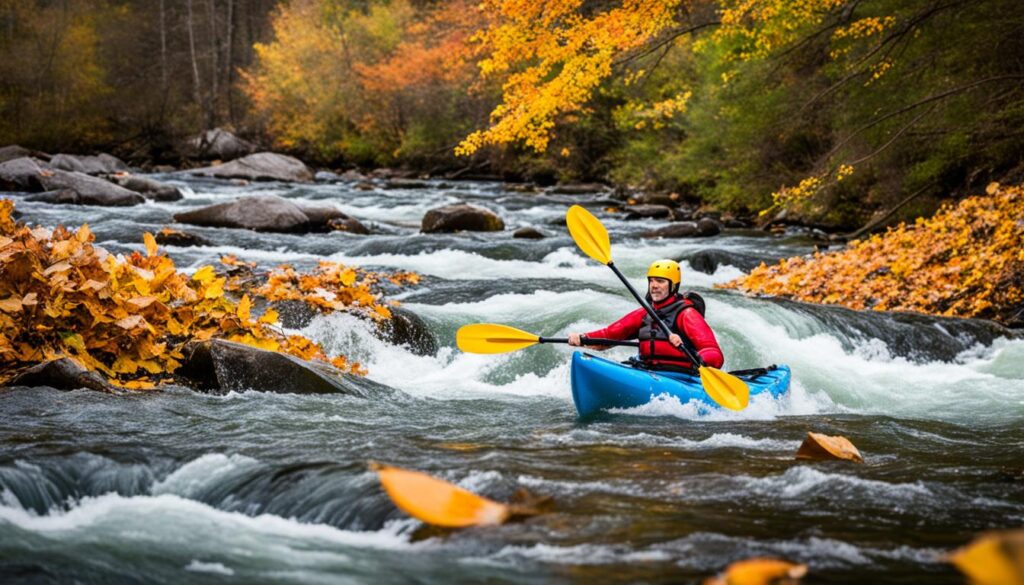 safety tips fall kayaking tours