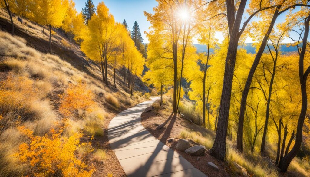 scenic autumn hike in Fort Collins scenic autumn hike in Fort Collins