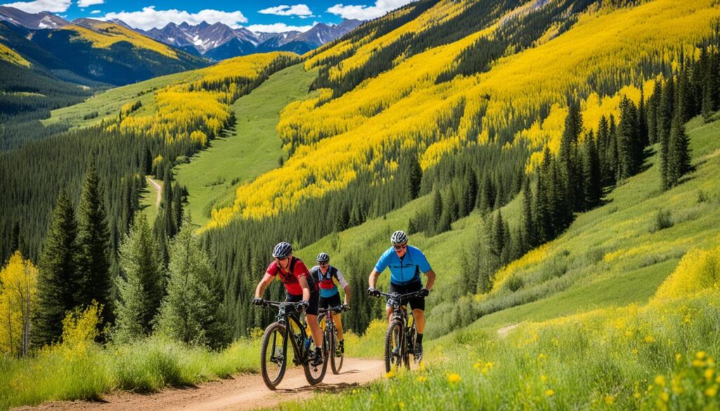scenic biking trails in Aspen scenic biking trails in Aspen