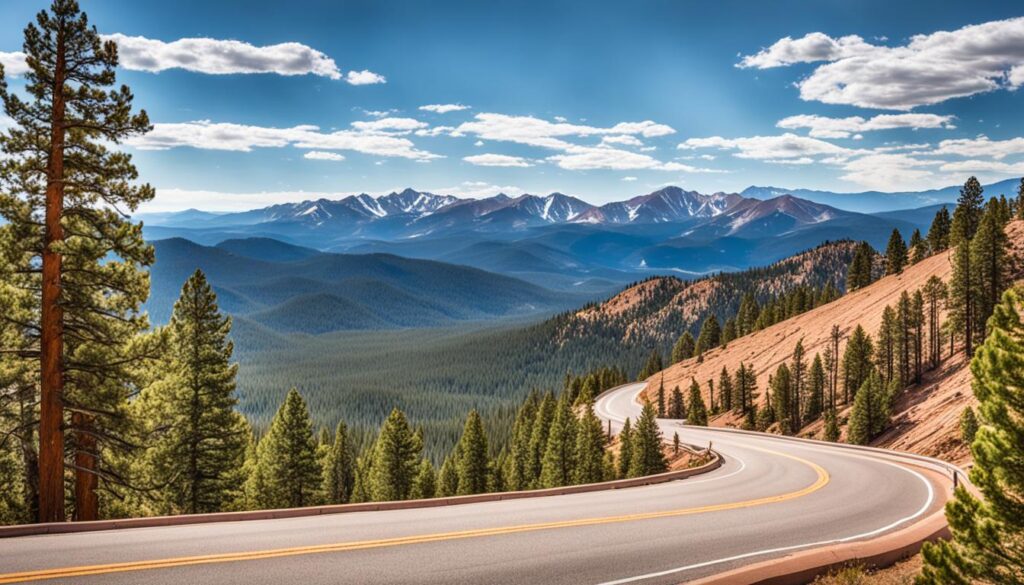 scenic byways near Pikes Peak scenic byways near Pikes Peak