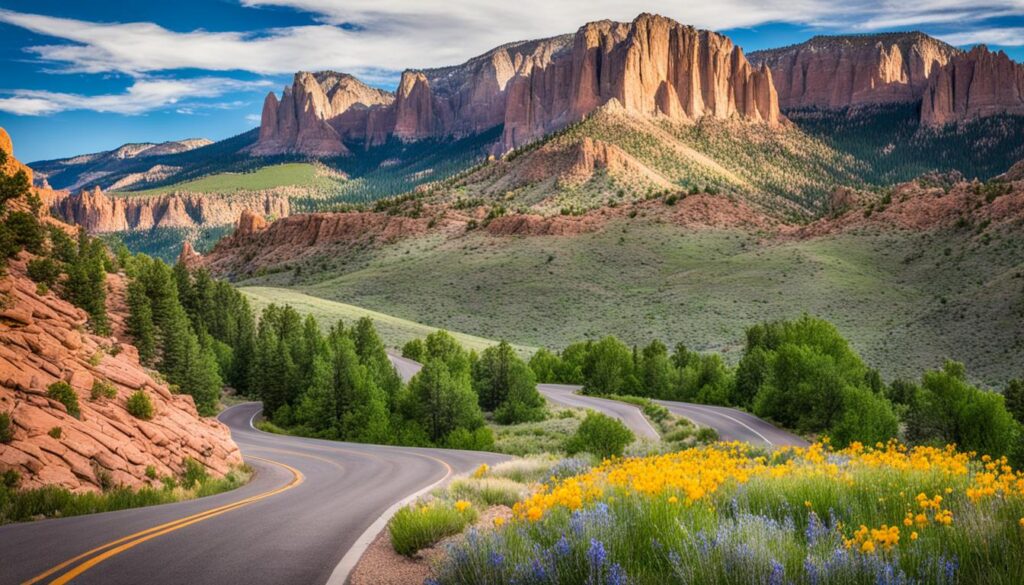 scenic drives in Pikes Peak region scenic drives in Pikes Peak region