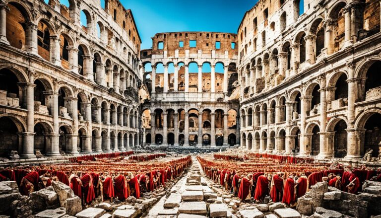 split roman history