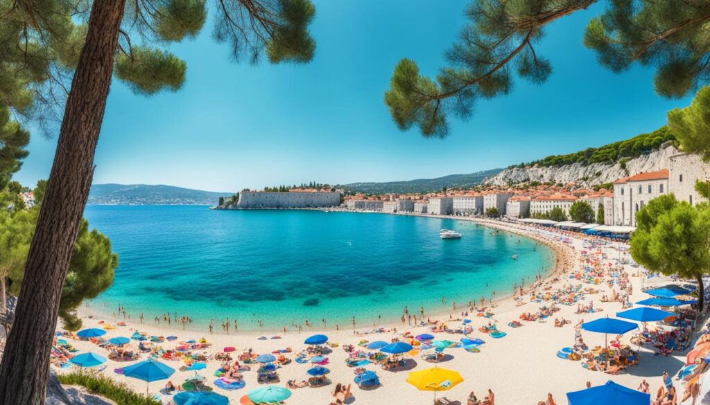top beaches Split Croatia top beaches Split Croatia