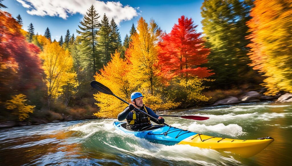 top-rated fall kayak tours New England