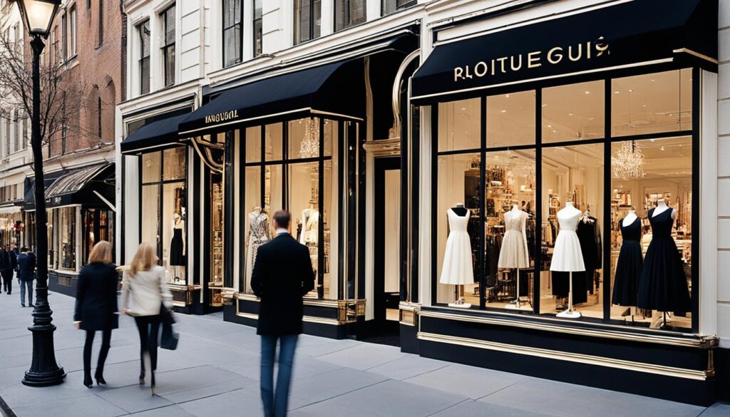 upscale retail shops upscale retail shops