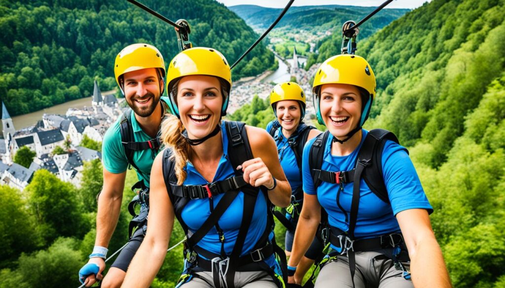Adventure activities in Vianden Adventure activities in Vianden
