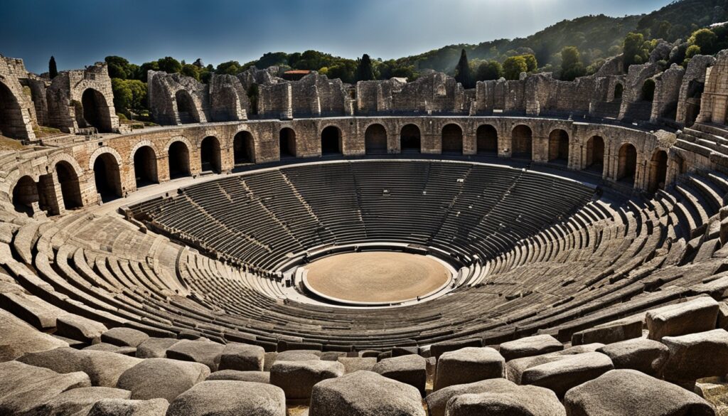Ancient Roman Amphitheater in Plovdiv Ancient Roman Amphitheater in Plovdiv