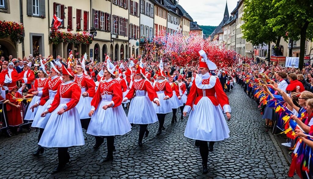 Annual festivals in Echternach Annual festivals in Echternach