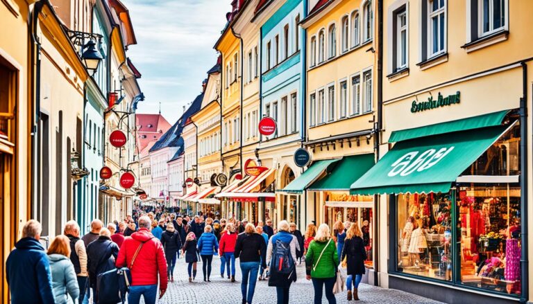 Are there shopping areas in Nitra?