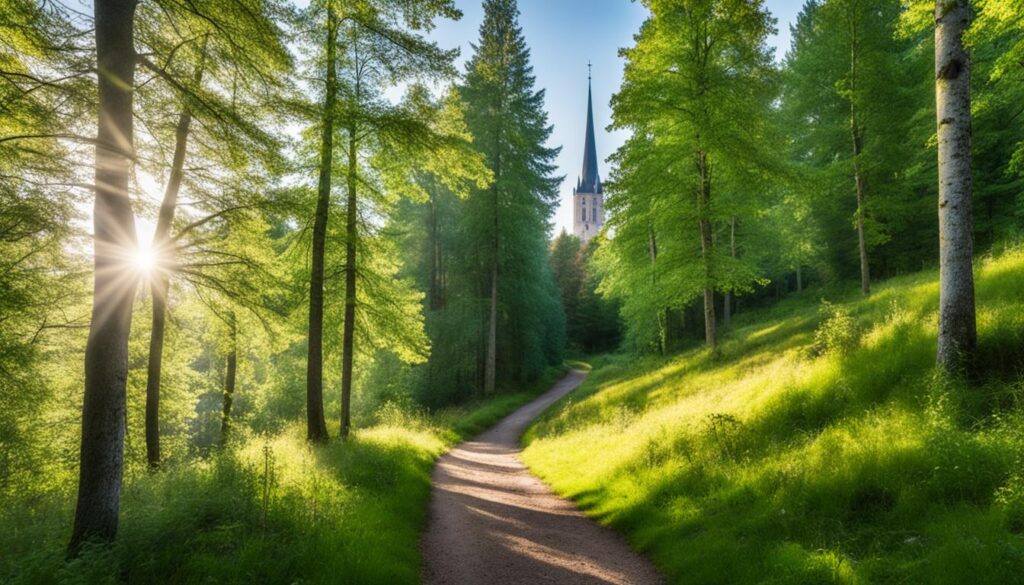 Baltic trails in Cesis Baltic trails in Cesis