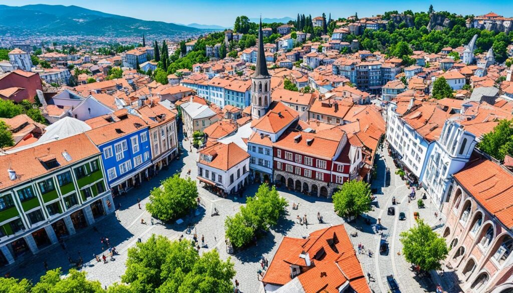 Best routes in Plovdiv Old Town Best routes in Plovdiv Old Town
