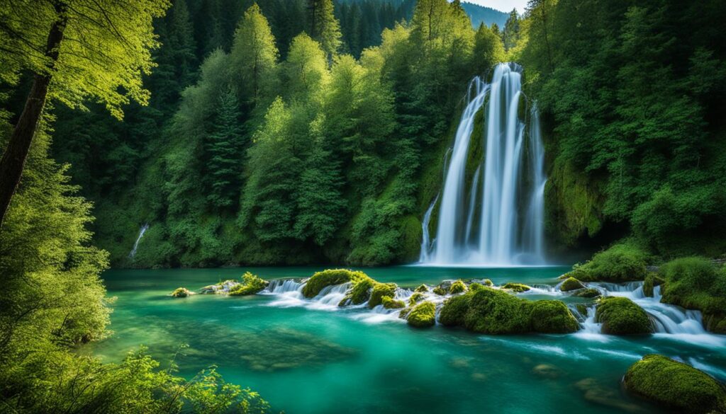Bled hidden waterfalls Bled hidden waterfalls