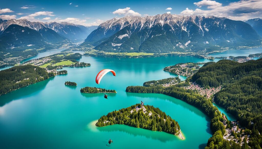 Bled paragliding image Bled paragliding image