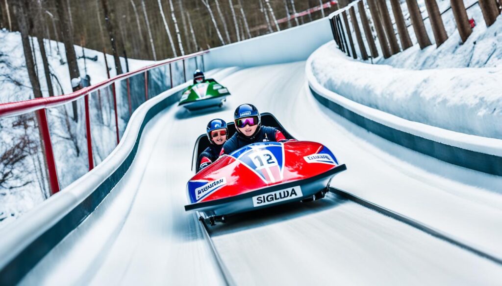 Bobsleigh Track Bobsleigh Track