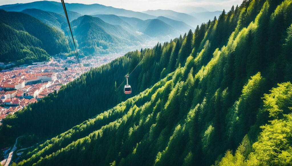 Brasov Cable Car Ride Brasov Cable Car Ride