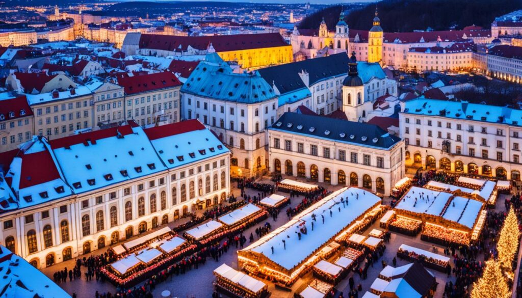 Bratislava Christmas market location Bratislava Christmas market location
