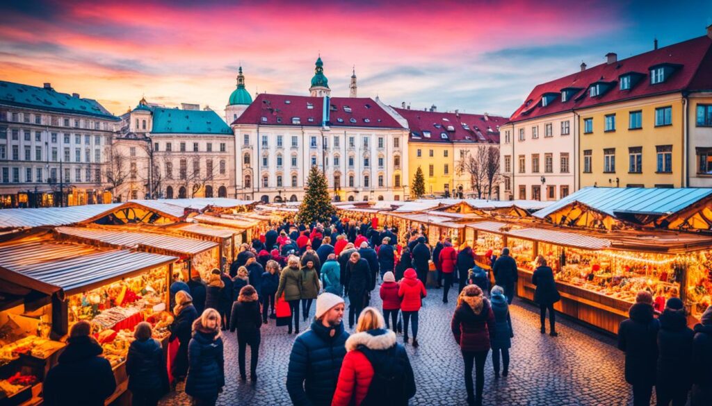 Bratislava Christmas market location Bratislava Christmas market location