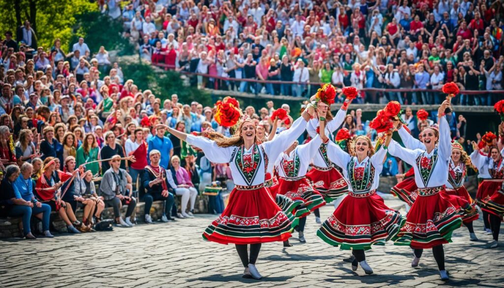 Bulgarian cultural performances in Veliko Tarnovo Bulgarian cultural performances in Veliko Tarnovo