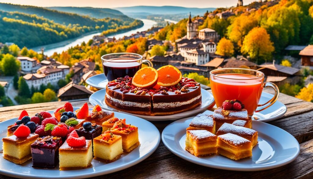 Bulgarian desserts in Veliko Tarnovo Bulgarian desserts in Veliko Tarnovo